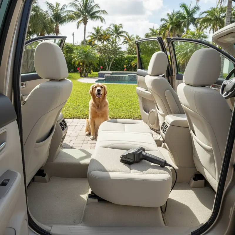 Car Pet Hair Removal in Miami