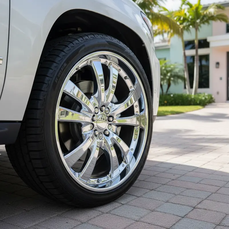 Tire & Wheel Detail in Miami